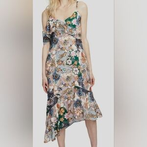 RACHEL Rachel Roy Multicolor Asymmetrical Dress